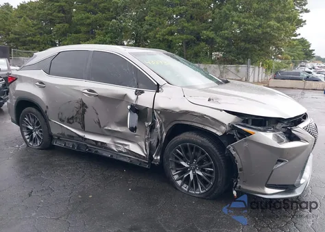 2017 Lexus Rx 350 F Sport from USA, damaged, VIN 2T2ZZMCA3HC074700
